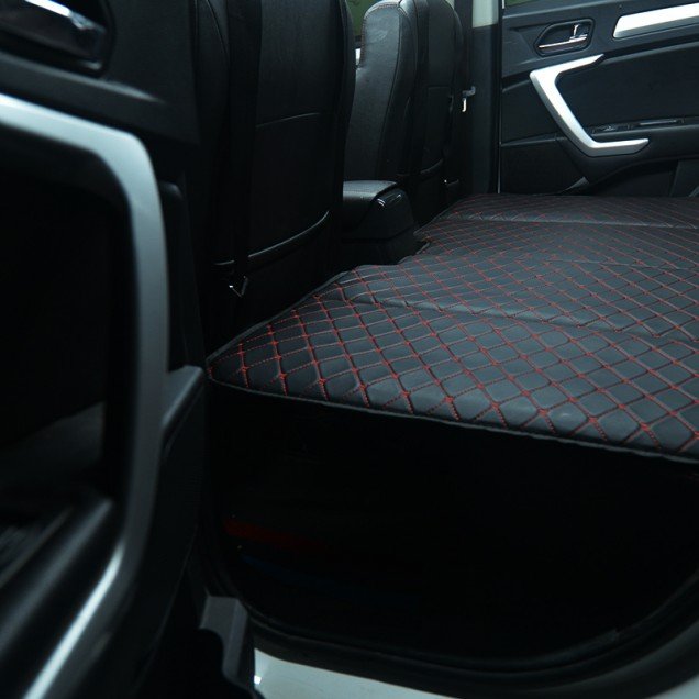 Cheap Universal Diamond Car Bed - Non-Inflatable Black and Red Stitching Luxury Leather Diamond Car Bed Mattress UK Cheap Universal Diamond Car Bed - Non-Inflatable Black and Red Stitching Luxury Leather Diamond Car Bed Mattress UK