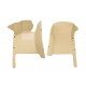 Cheap Beige Luxury Leather Diamond Car Floor Mats UK