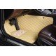 Cheap Beige Luxury Leather Diamond Car Mats UK Cheap Beige Luxury Leather Diamond Car Mats UK