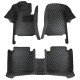 Cheap Black and Beige Stitching Luxury Leather Diamond Car Floor Mats UK Cheap Black and Beige Stitching Luxury Leather Diamond Car Floor Mats UK