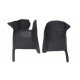 Cheap Black and Black Stitching Luxury Leather Diamond Car Floor Mats UK Cheap Black and Black Stitching Luxury Leather Diamond Car Floor Mats UK