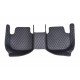 Cheap Black and Blue Stitching Luxury Leather Diamond Car Floor Mats UK Cheap Black and Blue Stitching Luxury Leather Diamond Car Floor Mats UK