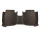 Cheap Black and Orange Stitching Luxury Leather Diamond Car Floor Mats UK Cheap Black and Orange Stitching Luxury Leather Diamond Car Floor Mats UK