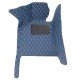 Cheap Blue Luxury Leather Diamond Car Floor Mats UK Cheap Blue Luxury Leather Diamond Car Floor Mats UK