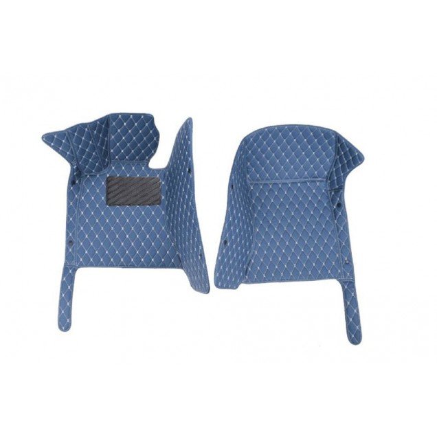 Cheap Blue Luxury Leather Diamond Car Floor Mats UK Cheap Blue Luxury Leather Diamond Car Floor Mats UK