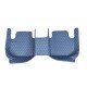 Cheap Blue Luxury Leather Diamond Car Floor Mats UK Cheap Blue Luxury Leather Diamond Car Floor Mats UK