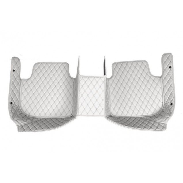Cheap Grey Luxury Leather Diamond Car Floor Mats UK Cheap Grey Luxury Leather Diamond Car Floor Mats UK
