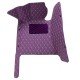 Cheap Purple Luxury Leather Diamond Car Floor Mats UK