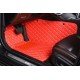 Cheap Red Luxury Leather Diamond Car Floor Mats UK Cheap Red Luxury Leather Diamond Car Floor Mats UK