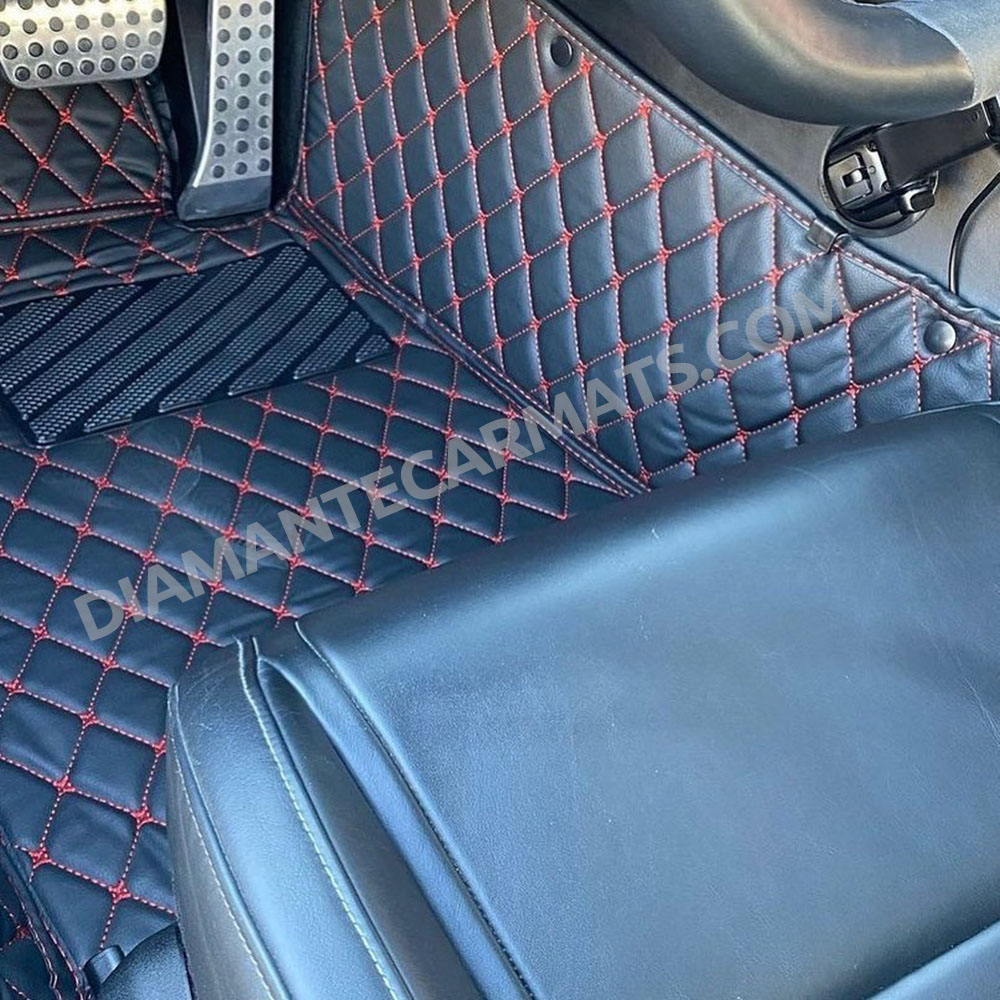 Good quality leather car mats.  it came good and fit perfect on my car.It has taken me only 10 minutes to install them by myself.