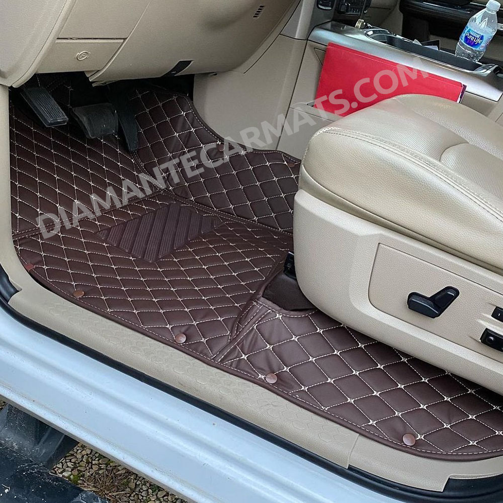 I love my car and I love this mats. This leather car mats look amazing on my car , the quality is really good and the fit is just perfect.Thank you