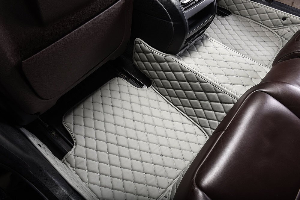 Cheap Grey Custom Diamond Car Mats UK
