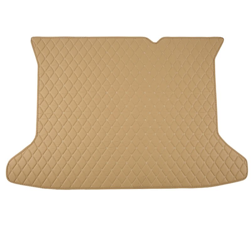 Cheap Beige Luxury Leather Diamond Trunk Base Mats UK