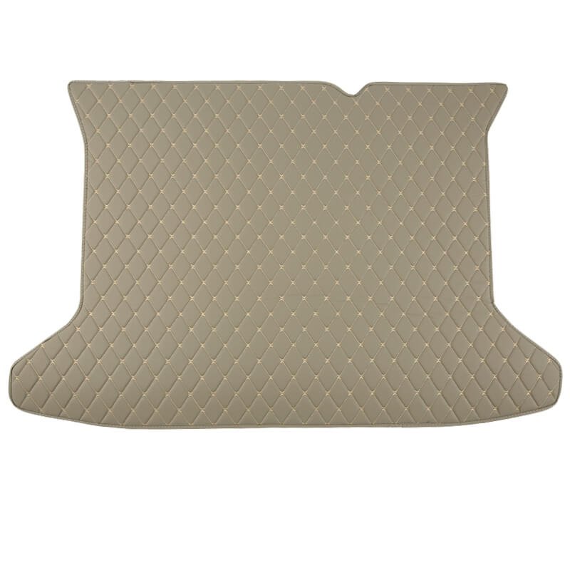 Cheap Grey Luxury Leather Diamond Trunk Base Mat